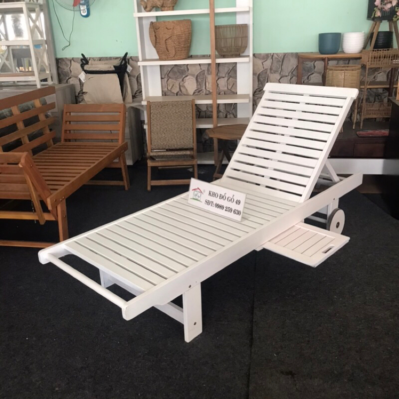 Nệm ghế hồ bơi  vải ngoài trời trượt nước-dùng cho ghế thư giãn tắm nắng sân vườn, hồ bơi