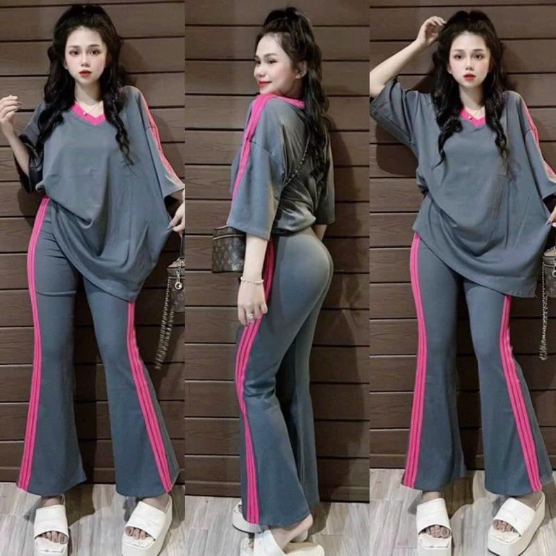 SET BỘ ĐỒ NỮ QUẦN LOE ÁO FROM RỘNG