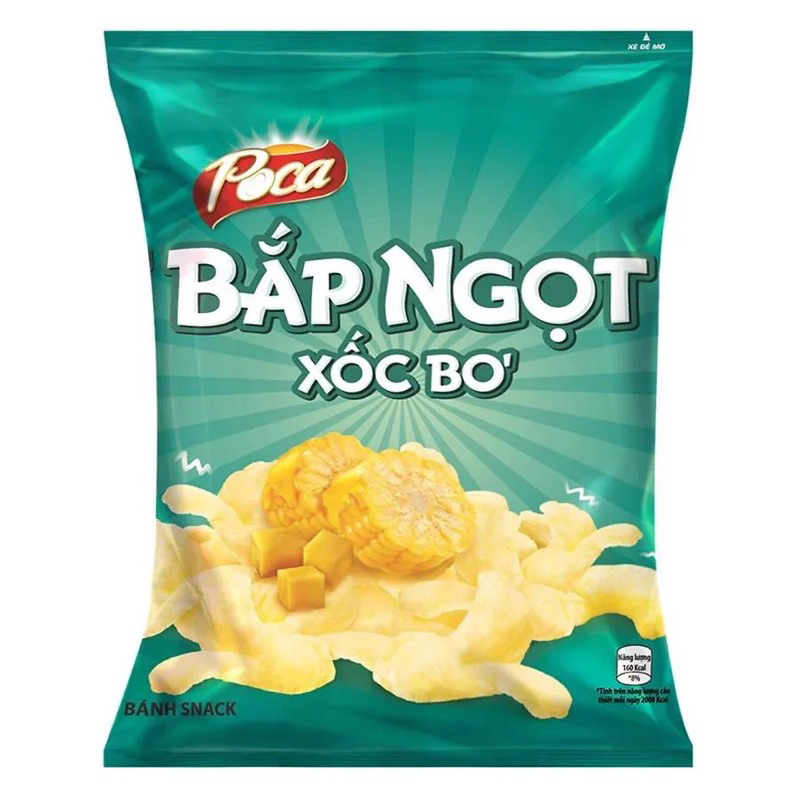 Bánh Snack Poca 30g đủ vị.