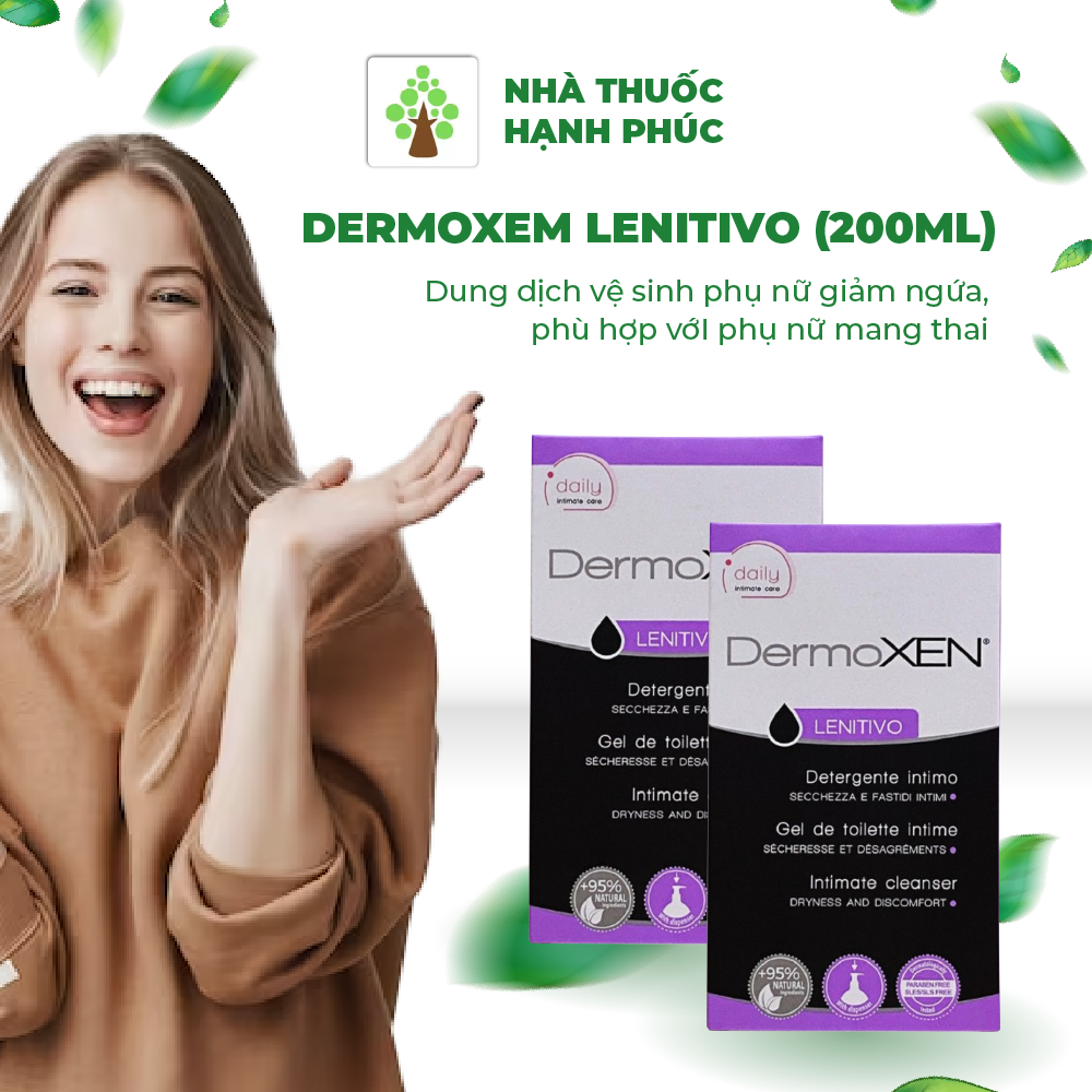 DERMOXEM LENITIVODUNG DỊCH VỆ SINH PHỤ NỮ GIẢM NGỨA