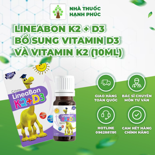 LINEABON K2 + D3 BỔ SUNG VITAMIN D3 VÀ VITAMIN K2