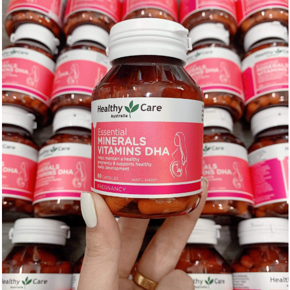 DHA cho bà bầu Pregnancy DHA Healthy Care date 12/2023