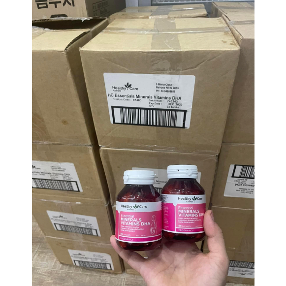 DHA cho bà bầu Pregnancy DHA Healthy Care date 12/2023