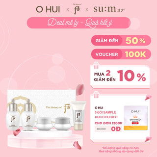 Bộ dưỡng trắng da The history of Whoo Gongjhyang Seol - Set 5 sản phẩm giảm thâm nám