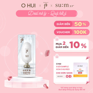 Combo 10 gói sample Gel tẩy tế bào chết làm sáng da The history of Whoo Gongjinhyang Seol Brighte