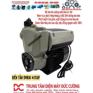 Máy bơm tăng áp biến tần shirai ijlm – 400ap