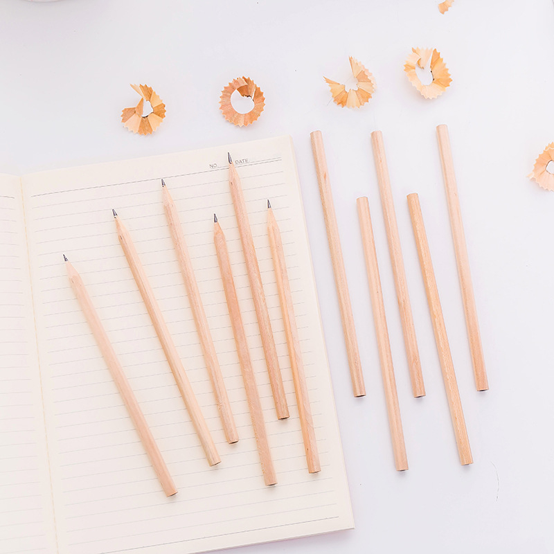 Bút Chì lục giác HB thân thiện với môi trường từ gỗ thiên nhiên thân thiện với môi trường, cho học sinh viết vẽ Mydecor