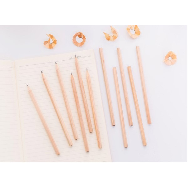 Bút Chì lục giác HB thân thiện với môi trường từ gỗ thiên nhiên thân thiện với môi trường, cho học sinh viết vẽ Mydecor