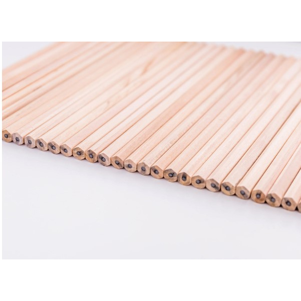 Bút Chì lục giác HB thân thiện với môi trường từ gỗ thiên nhiên thân thiện với môi trường, cho học sinh viết vẽ Mydecor