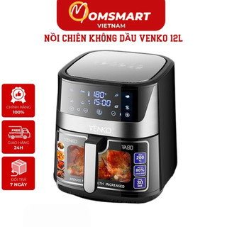 Nồi chiên không dầu Venko 10.5l VA80 hạn chế 90% chất béo Công Suất 1700W - Bảo Hành 24 thán