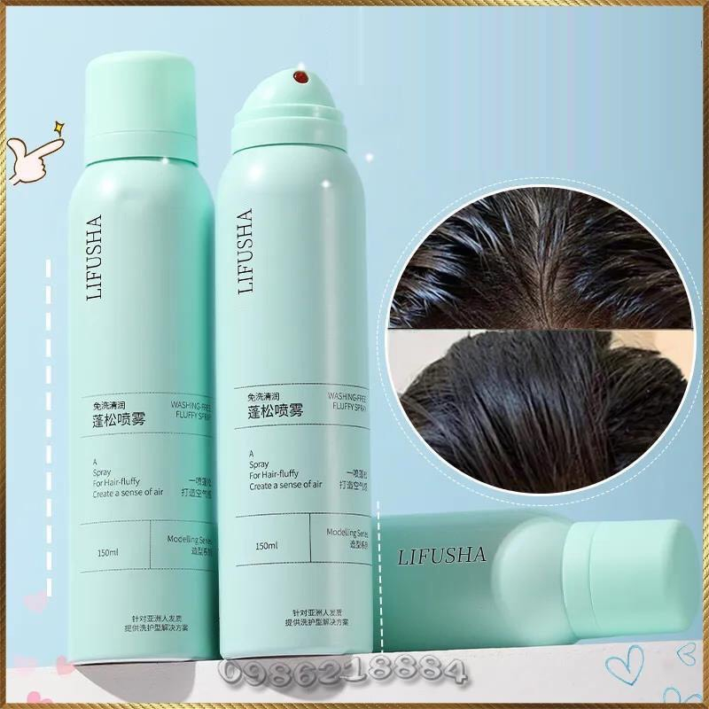 Xịt gội khô hương đào, hương hoa không bết tóc