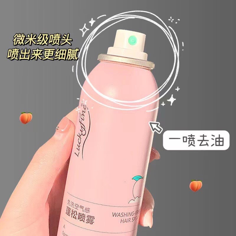 Xịt gội khô hương đào, hương hoa không bết tóc