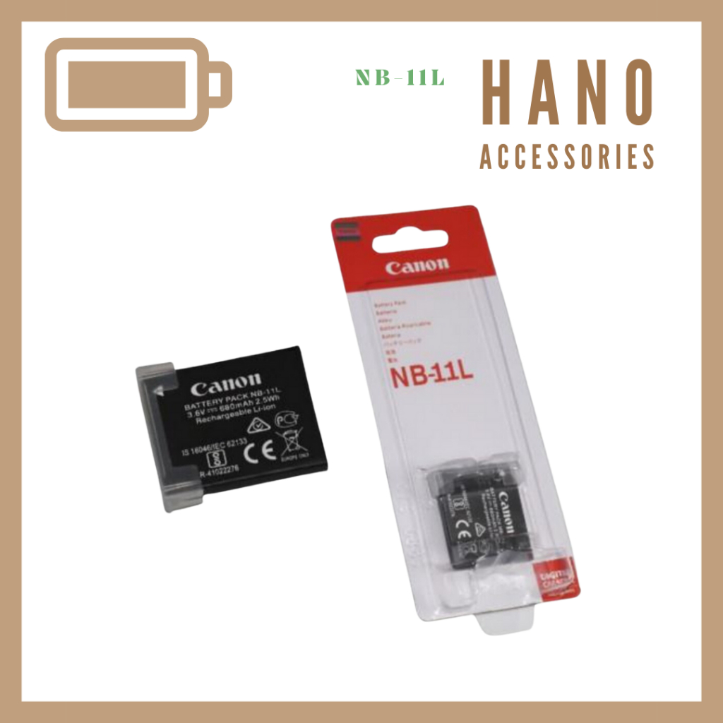 Pin Canon NB-11L dùng cho máy ảnh Canon A2300, A2400, A3400, A4000 SX400IS, Ixus 155, Ixus 180, ixus 275hs, IXUS 170