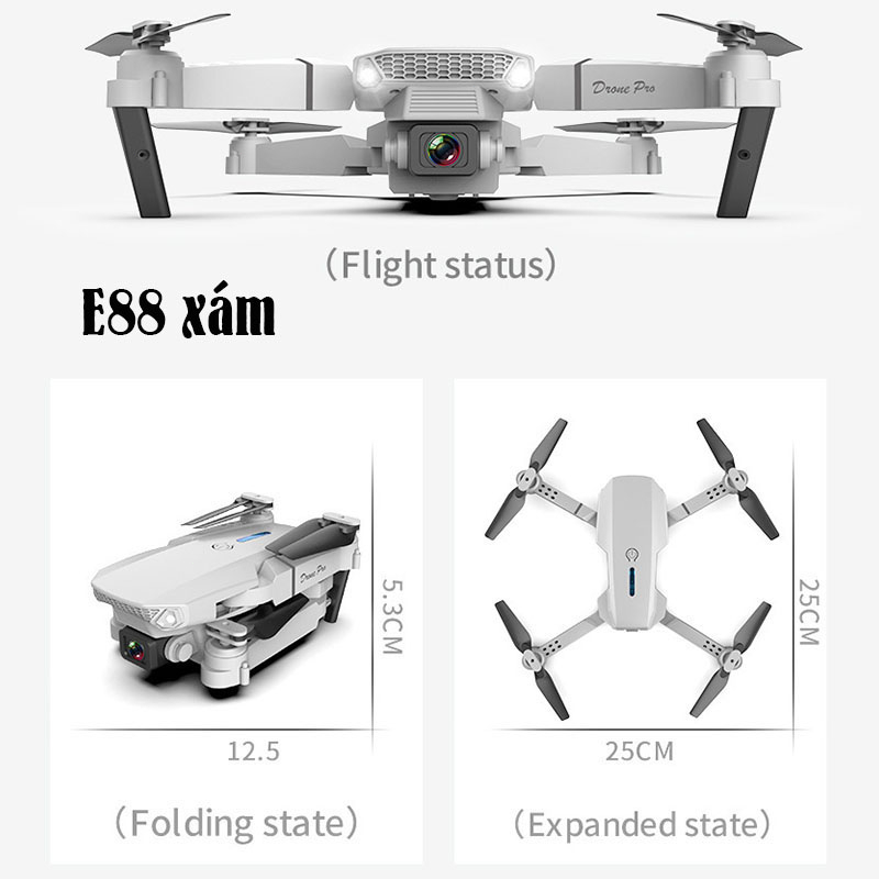 flycam flycam mini drone camera máy bay camera flycam điều khiển từ xa APP 15 phút khoảng cách 100M ổn định bền bỉ | BigBuy360 - bigbuy360.vn