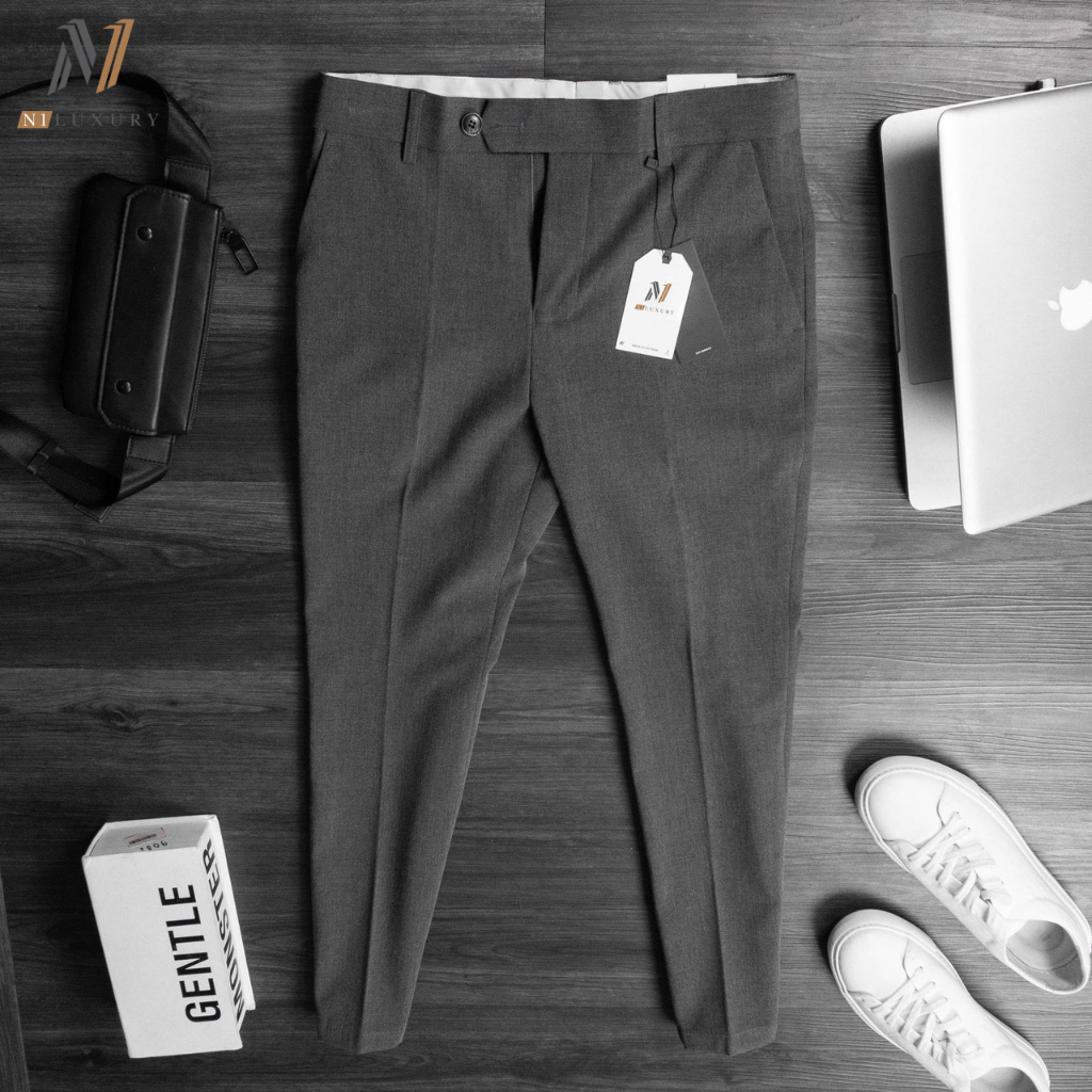 Quần tây, Quần âu nam vải SPANDECK cao cấp dày dặn mã Q131. Chính hãng