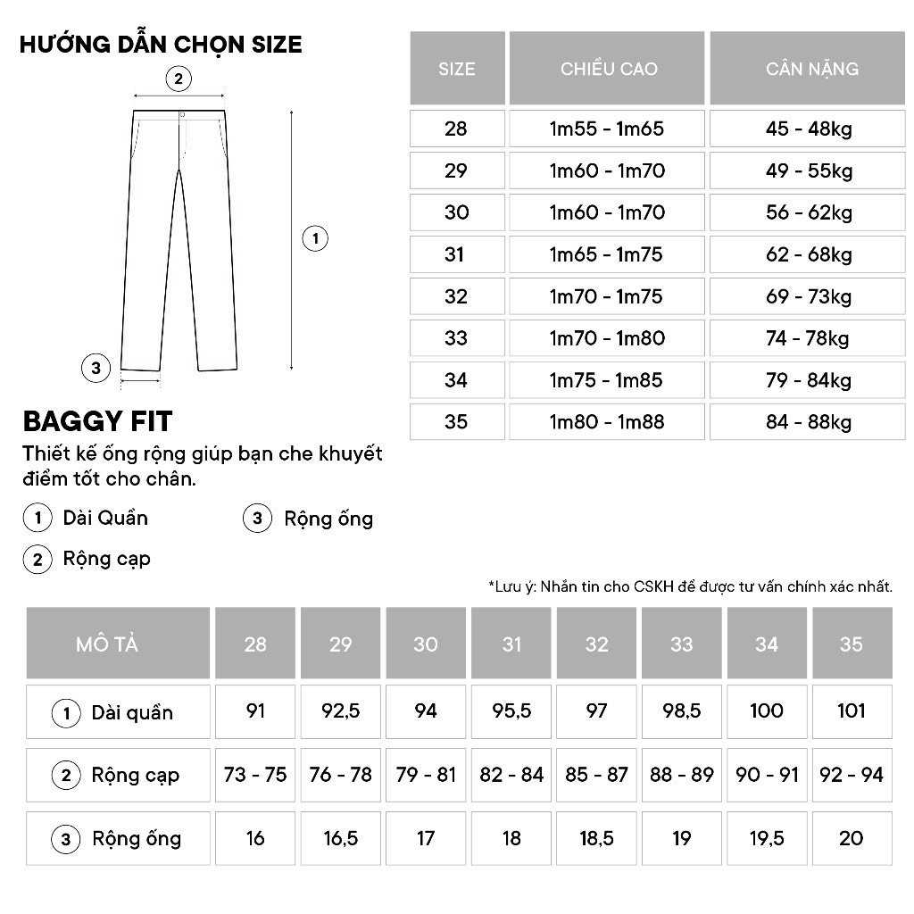 Quần baggy nam ống rộng vải Hàn cao cấp, co giãn phân loại tây âu Premium thời trang BAGGY 01... Chính hãng