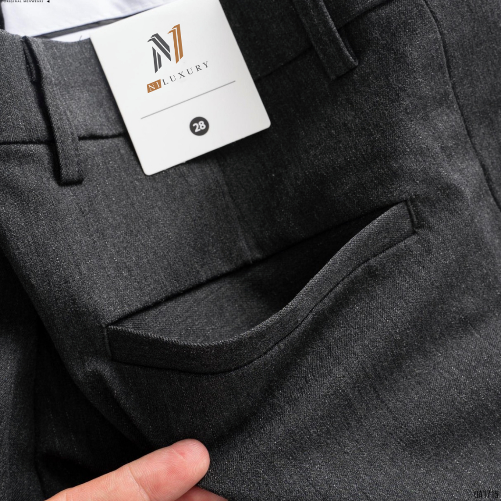 Quần tây, Quần âu nam vải SPANDECK cao cấp dày dặn mã Q131. Chính hãng