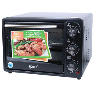 Lò nướng đa năng comet 16 lít comet cm6512, công suất 1000w, phù hợp nấu nướng rả đông