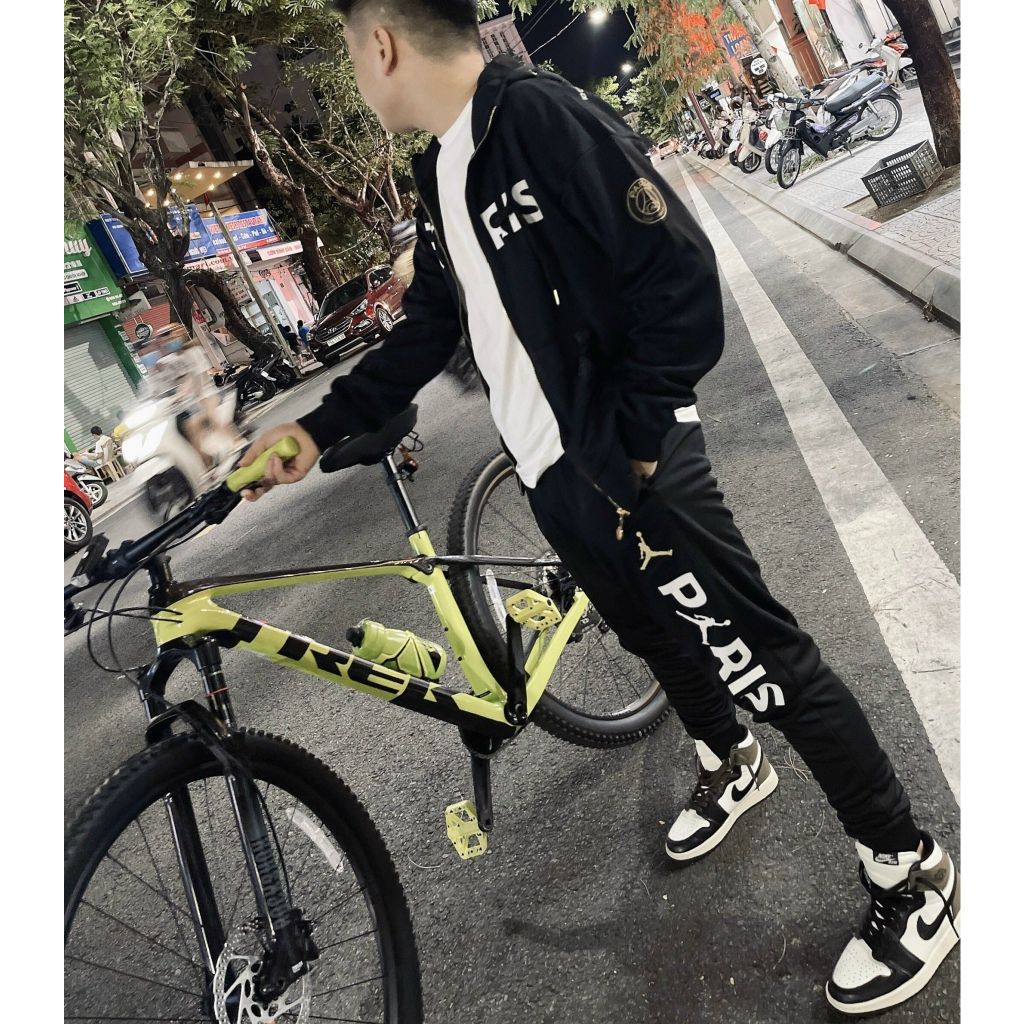 Bộ Jordan PSG đen mũ - Thời Trang Thể Thao WinMax Sport