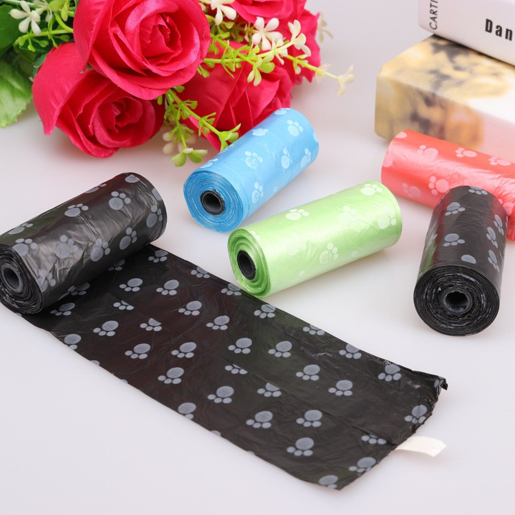 Túi đựng rác cho thú cưng Túi đựng rác in hình Đi chơi Túi đựng phân chó di động Túi đựng phân cho thú cưng