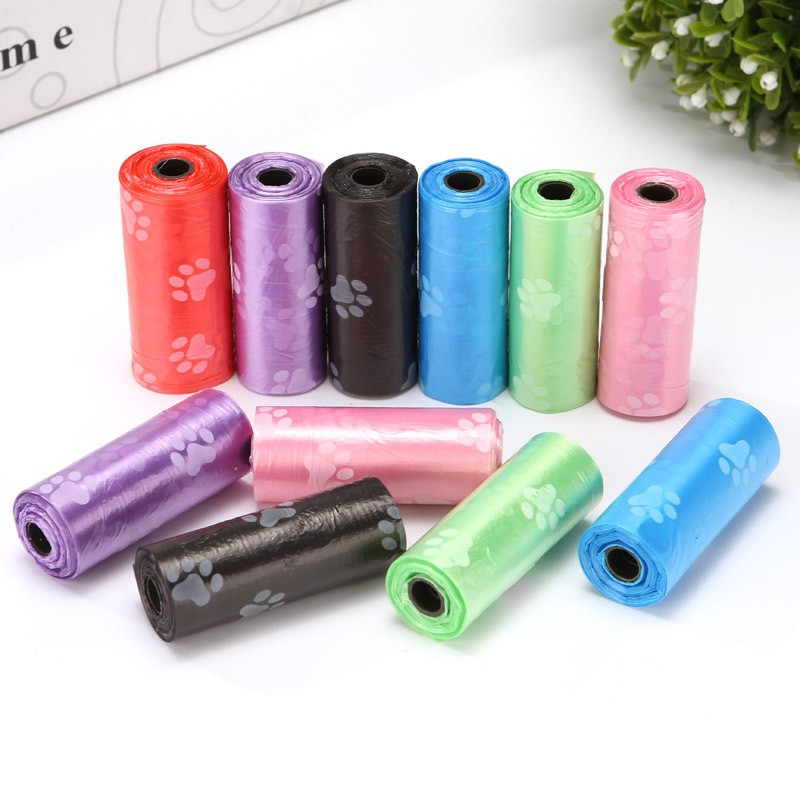 Túi đựng rác cho thú cưng Túi đựng rác in hình Đi chơi Túi đựng phân chó di động Túi đựng phân cho thú cưng