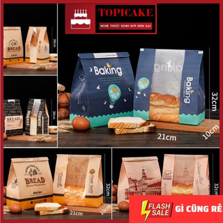 Túi bánh mì hoa cúc loại ngang-dọc