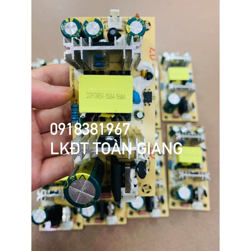 Bo nguồn loa kéo 15V-6A, 15V-10A