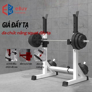 Giá ngồi xổm đa chức năng Giá đỡ tạ gia đình Giá đỡ Squat Giá để  tập như phòng gym-hàng có sẵn