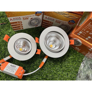 Combo 3 đèn âm trần 7w xoay góc đổi 3 màu phi 90