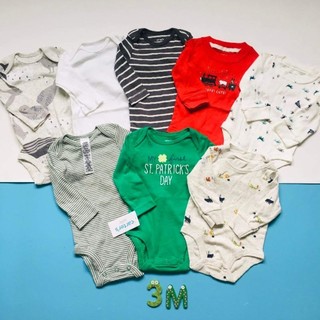 {Size 3m 3-5kg} Body chip xuất dư dài tay bé trai 3-5kg