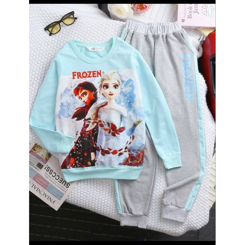 Bộ nỉ bé gái size đại chất nỉ da cá xuất dư 20-45kg