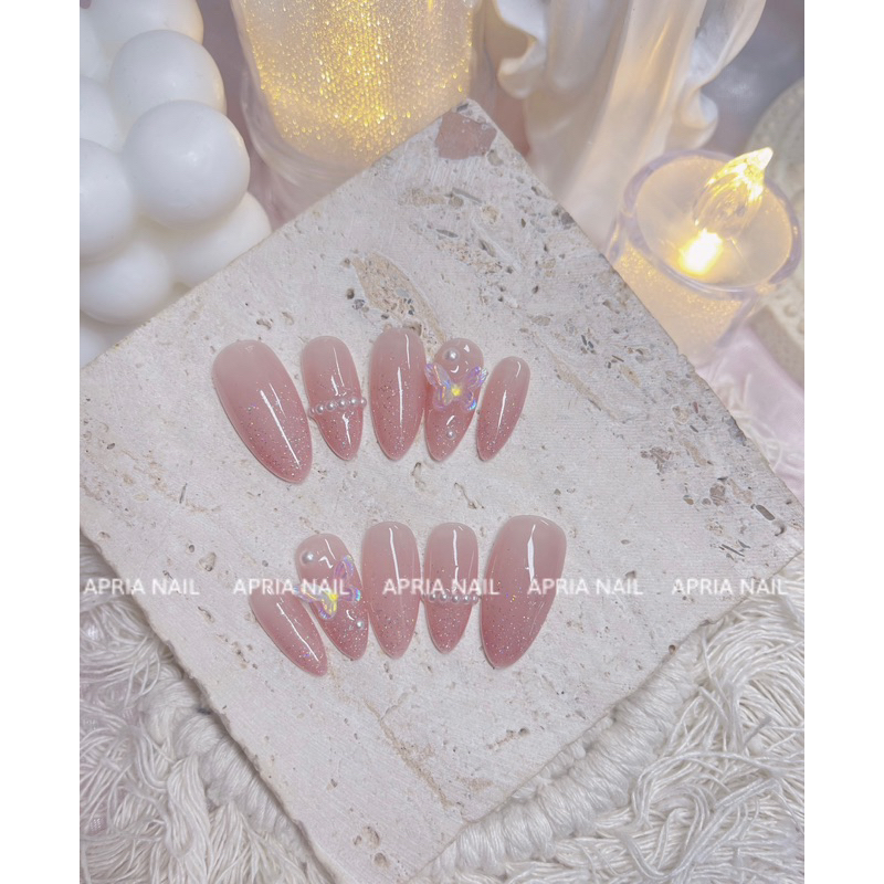 NAILBOX THIẾT KẾ THẠCH HỒNG ẨN NHŨ MIX CHARM - A51