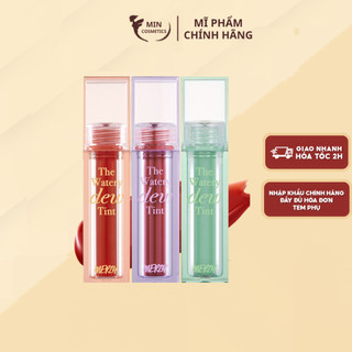 Son tint bóng dạng thạch, bền màu, lâu trôi cho đôi môi căng mọng, ẩm mịn merzy the watery dew tint 4g