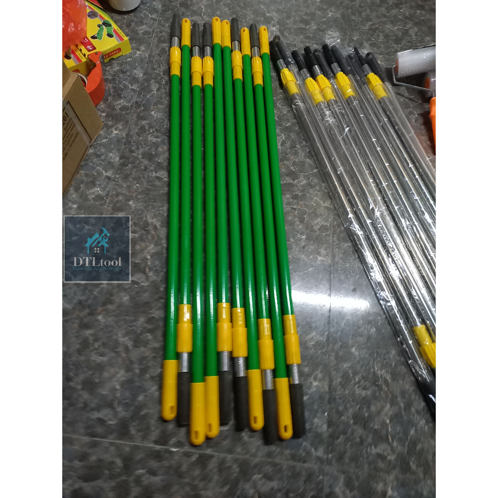 Gậy lăn sơn 1.2m kéo dài 2m. Sào thi công sơn