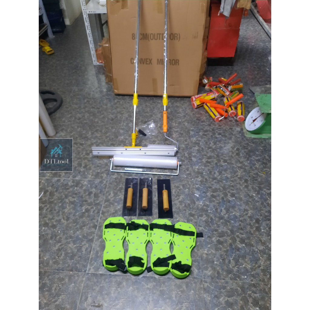 Gậy lăn sơn 1.2m kéo dài 2m. Sào thi công sơn