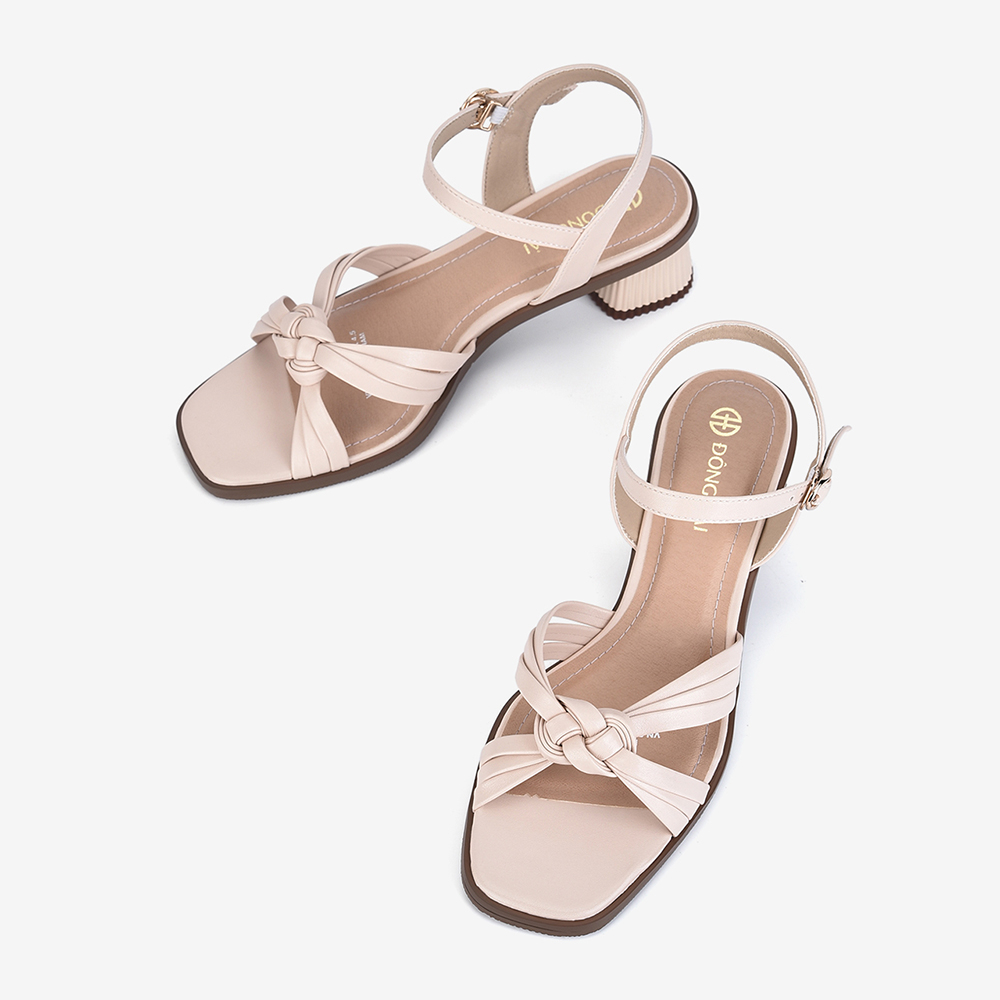 Giày Sandals Cao Gót Nữ Đông Hải Gót Vuông 5cm - S81O3