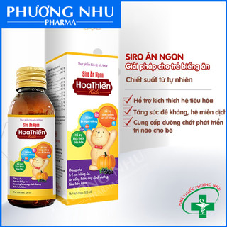 Siro ăn ngon hoa thiên sắc ngọc khang - hỗ trợ kích thích hệ tiêu hóa, giúp trẻ ăn ngon
