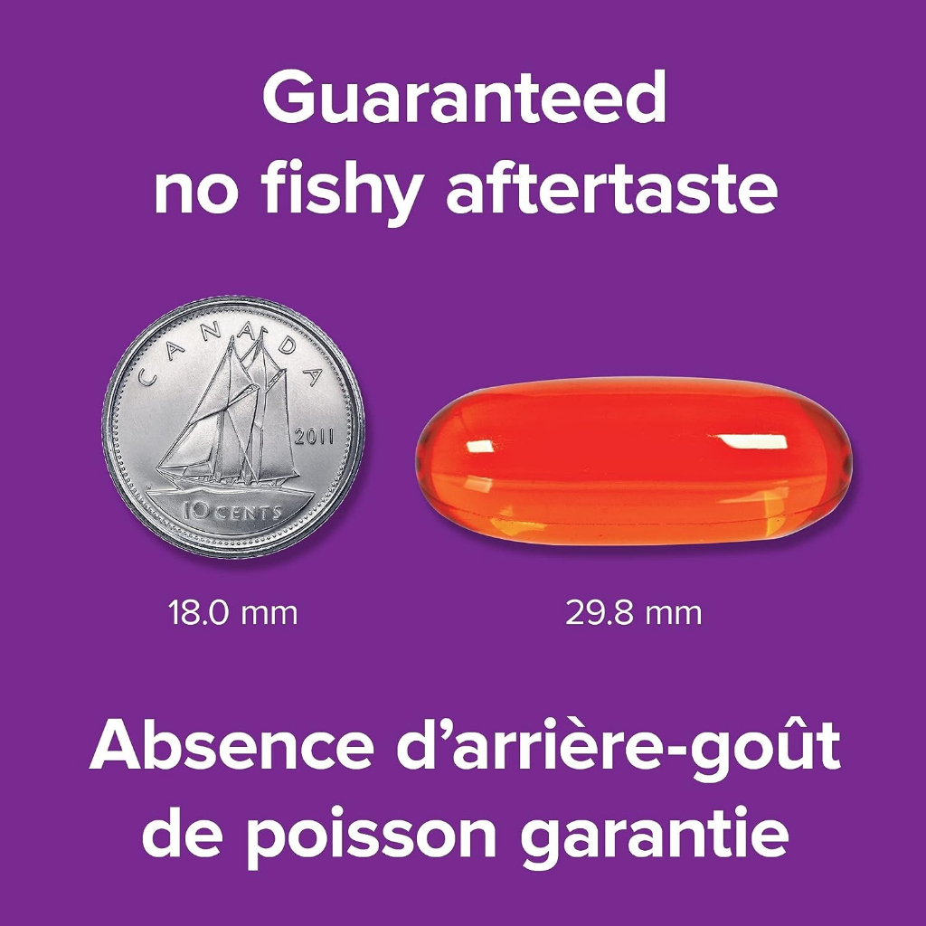 Viên uống dầu cá Webber Naturals OMEGA-3 with CoQ10 80 viên