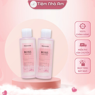 Nước hoa hồng cung cấp độ ẩm mamonde rose water toner 50ml - tiệm nhà am