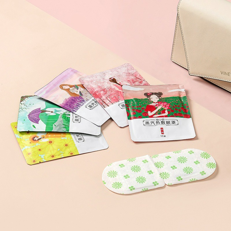 Mặt nạ mắt nóng Yunben, mask mắt nóng giúp thư giãn, giảm quầng thâm mắt