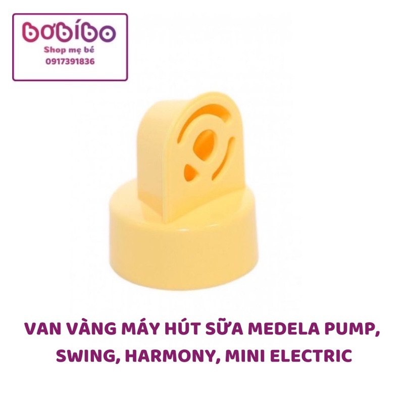 Van Vàng Máy Hút Sữa Medela Pump sản xuất bởi Maymom, Phụ Kiện Thay Thế Máy Medela Pump, Harmony, Swing, Mini Electric
