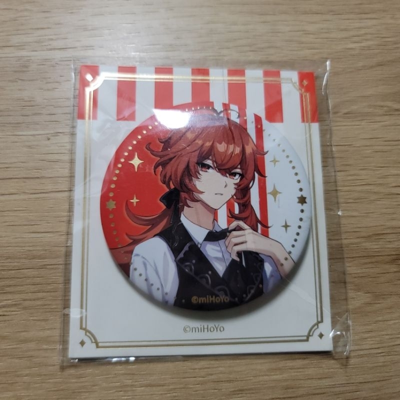Badge genshin impact Diluc (rách bọc)