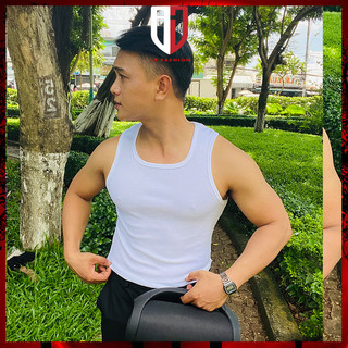 Áo Ba Lỗ Nam Ôm Body Tanktop Áo Thun 3 Lỗ Nam Sát Nách Tập Gym Vải Cotton Cao Cấp Lt Fashion
