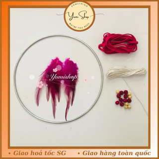 Combo Nguyên Liệu Làm Dream Catcher Đơn Giản Tuỳ Chọn Màu