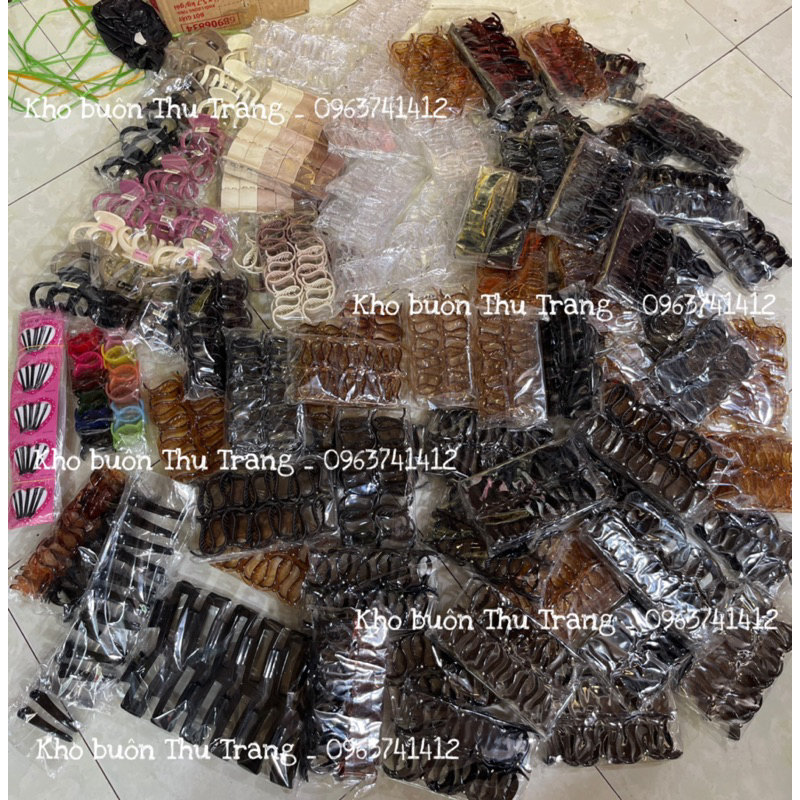 Kẹp tóc, kẹp càng cua 3răng 5răng