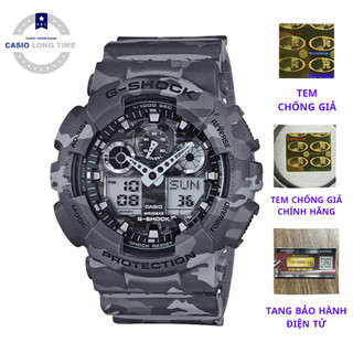Đồng hồ nam casio g-shock ga-100cm-8adr chính hãng , chống nước , kính chống đạn , bảo hành 12 tháng