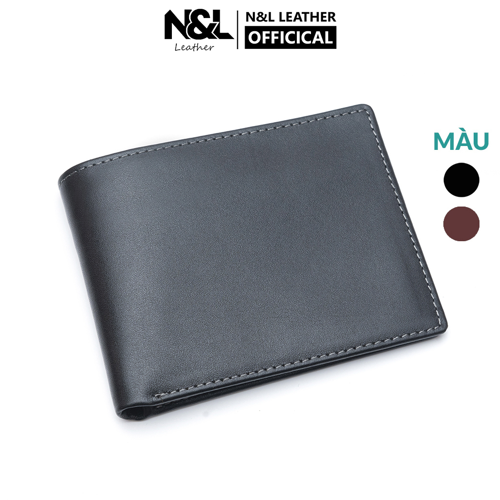 Ví nam da bò Nappa cao cấp K101 N&L Leather