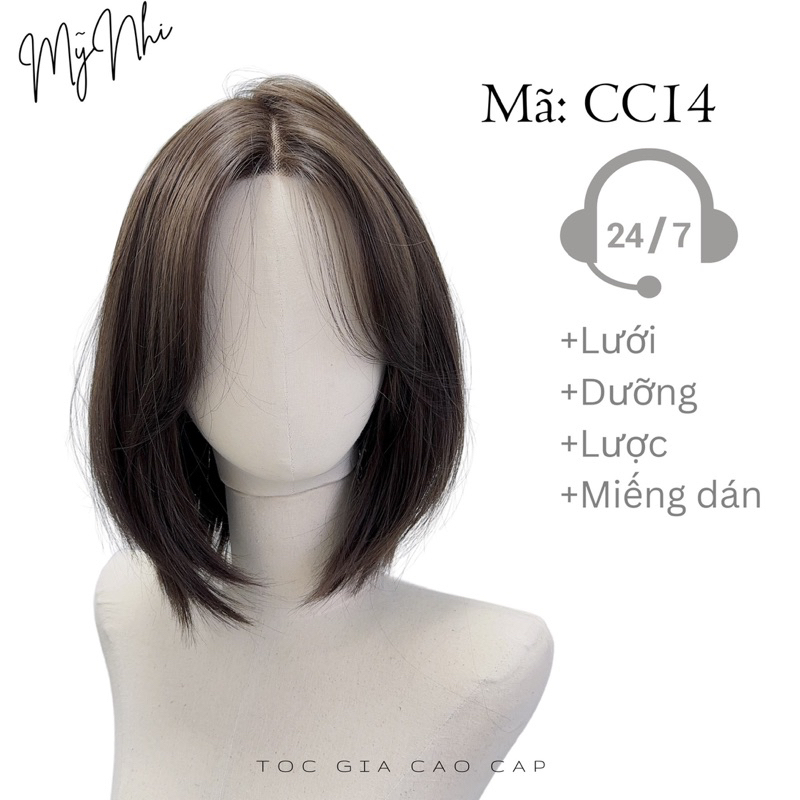Siêu Da Đầu Lưới T Vic Thẳng CC14 Mái Bay (kèm Dưỡng + Lưới + Lược)
