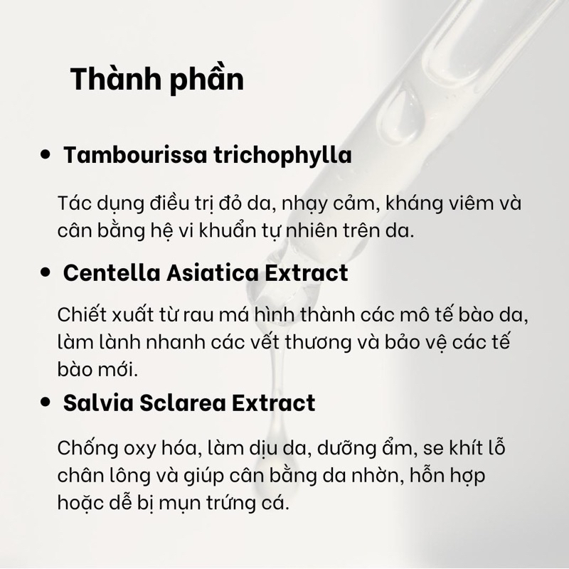 Serum Vitamin U Clarena 30ml dành cho da giãn mao mạch