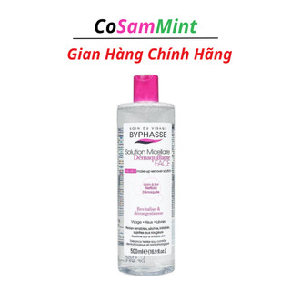 Nước tẩy trang byphasse 500ml không cồn, dành cho mọi loại da